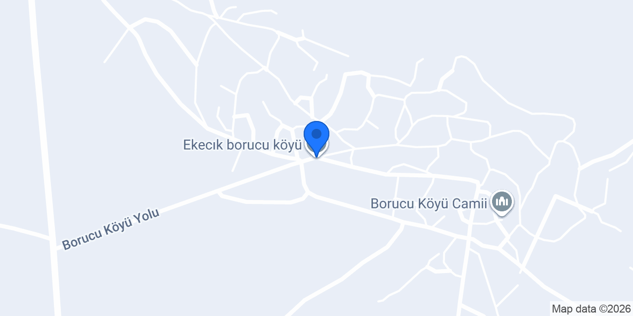 Ekecık borucu köyü konumu