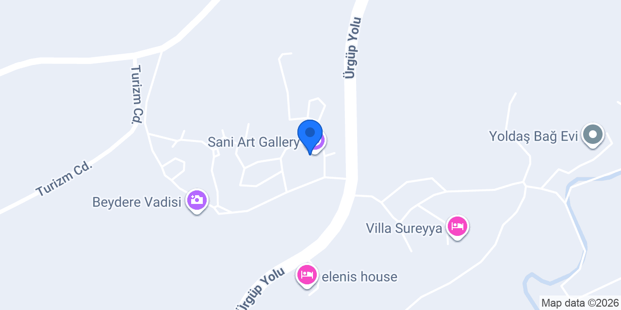 Sani Art Gallery konumu
