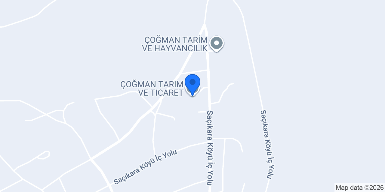 ÇOĞMAN TARIM VE TICARET konumu