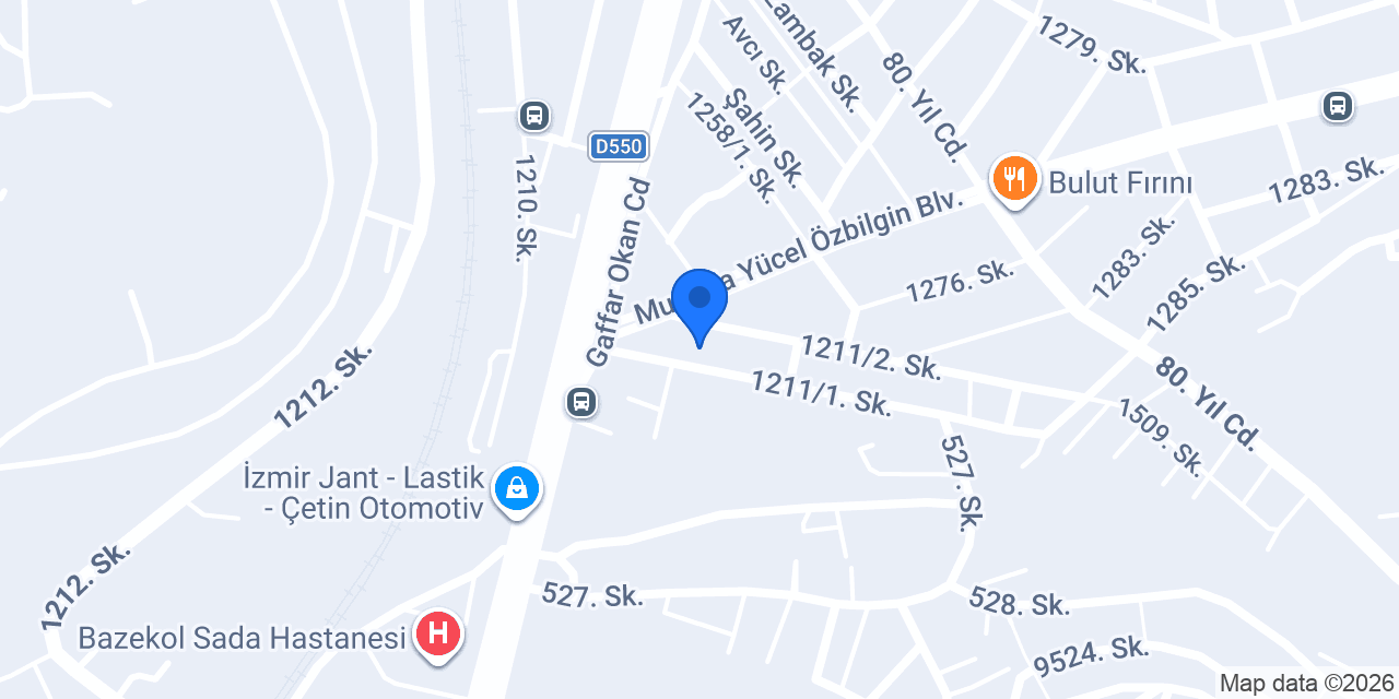İsa oto Lastik konumu