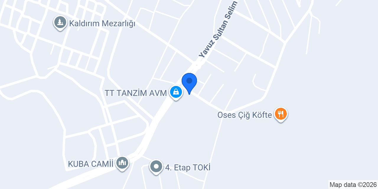 Burak kuaför Nevşehir konumu