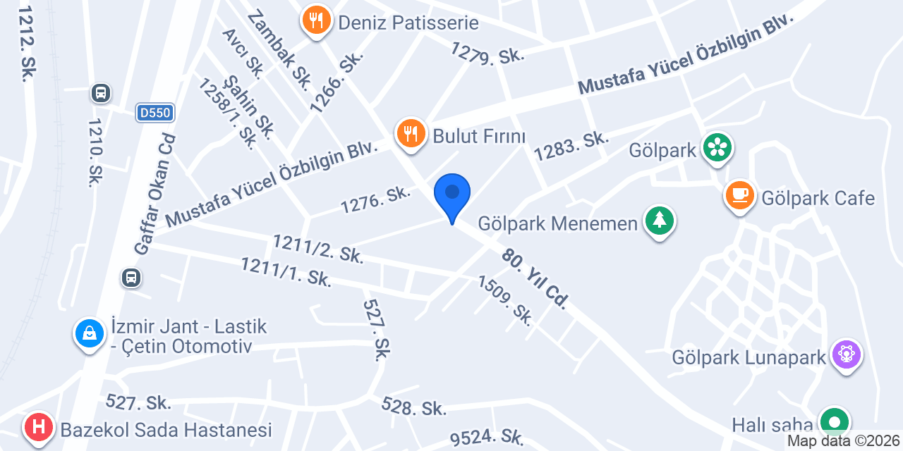 HMF Desen Yapı konumu