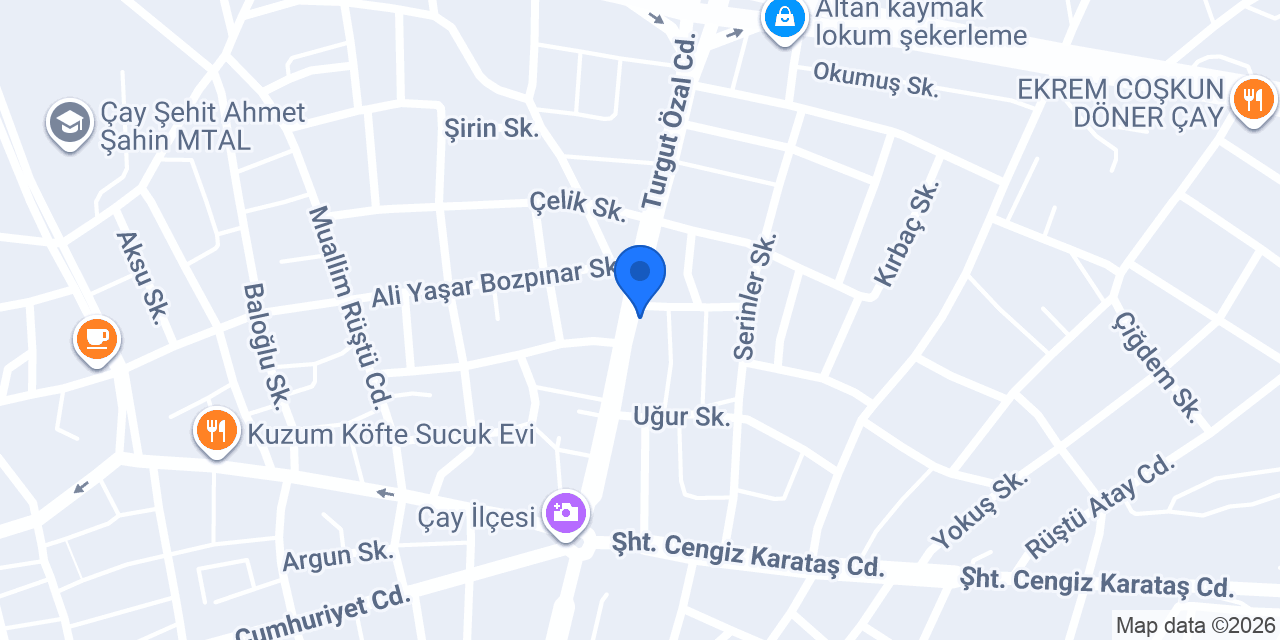 NazCanTost Izgara konumu