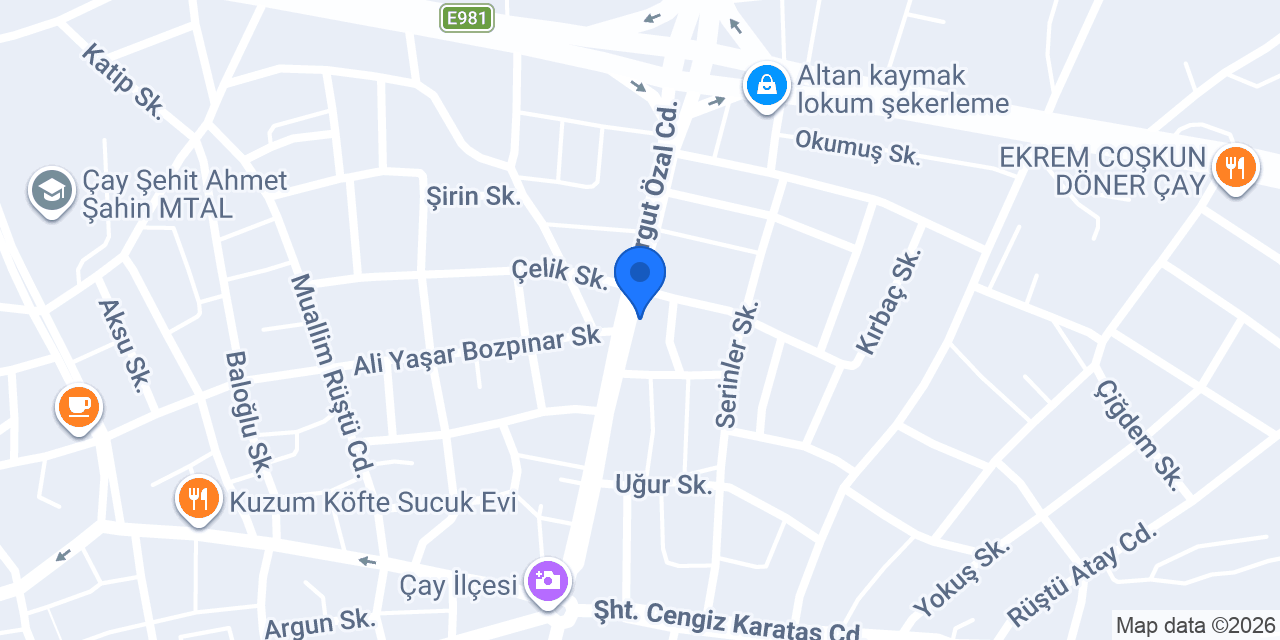 KARHAN OTO LASTİK konumu