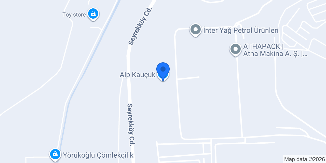 Alp Kauçuk konumu