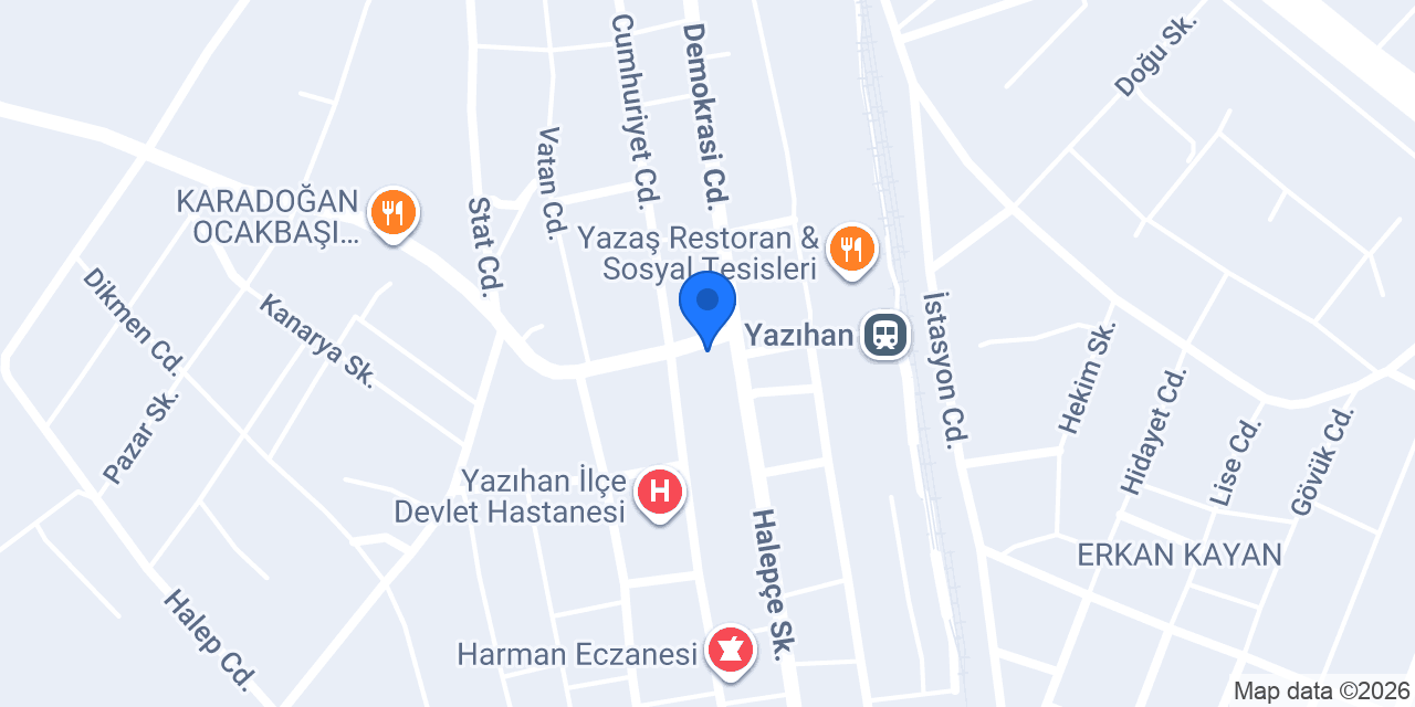Kılınçlar Toplu Yemek konumu
