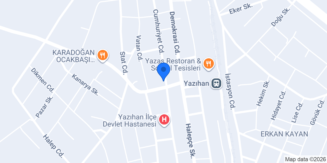 Göçer Ticaret konumu