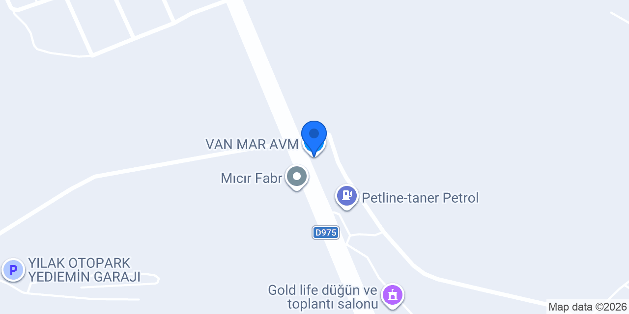 VAN MAR AVM konumu