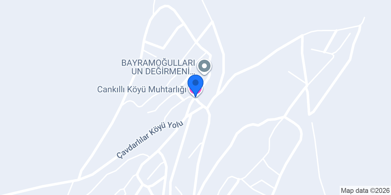 Cankıllı Köyü Muhtarlığı konumu