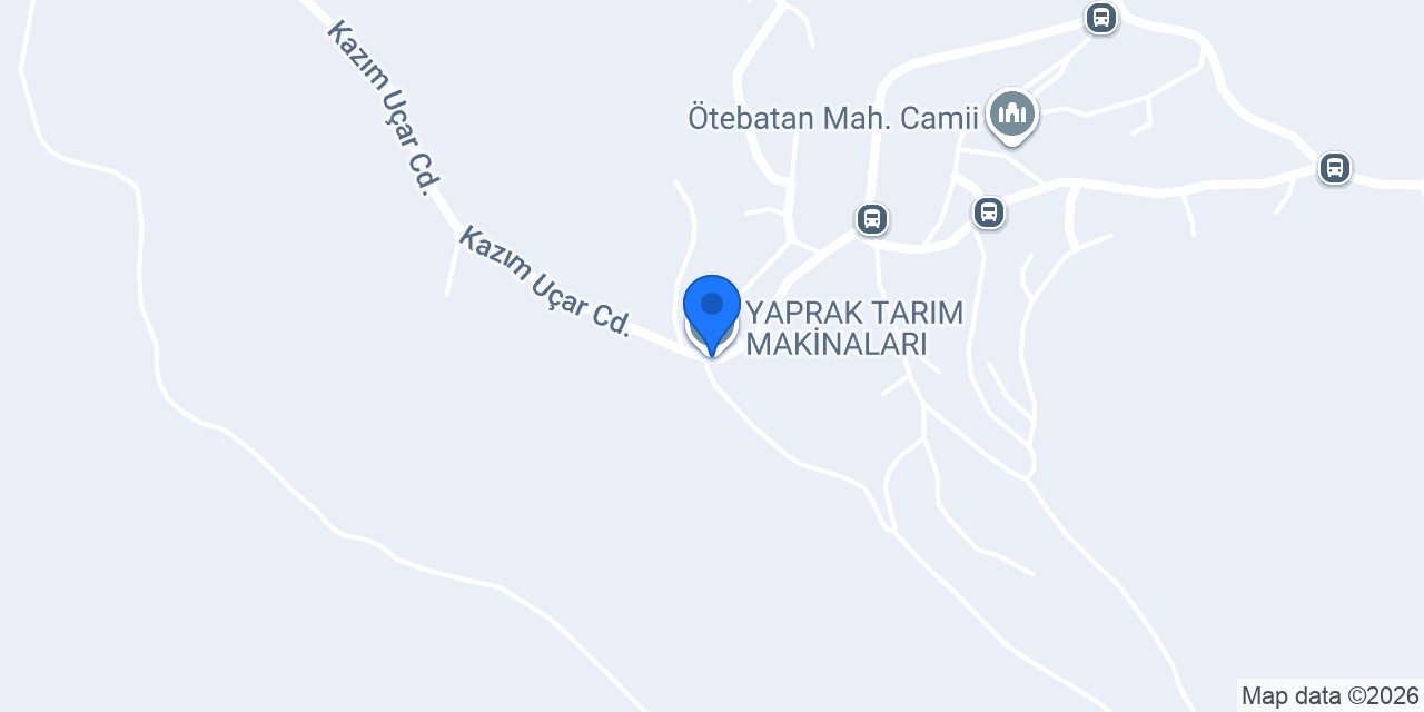 YAPRAK TARIM MAKİNALARI konumu