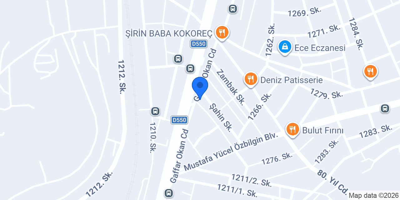 İzcom Elektrik konumu