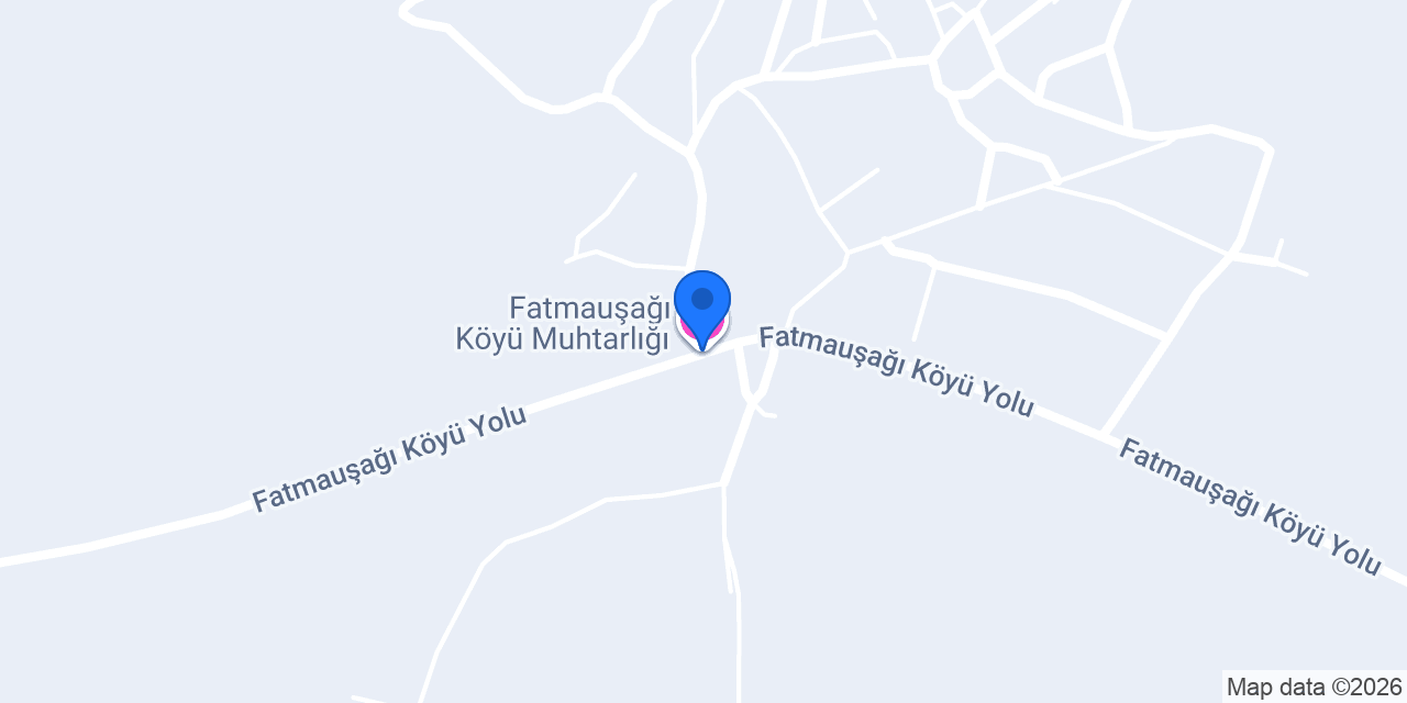 Fatmauşağı Köyü Muhtarlığı konumu