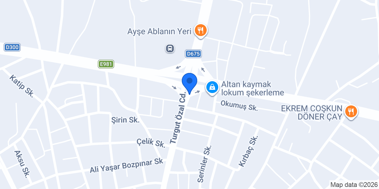 Dinar Turizm Çay Denizli konumu