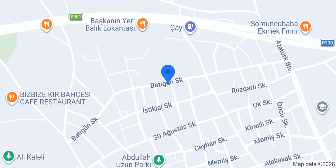 Şelale Erkek Öğrenci Yurdu konumu