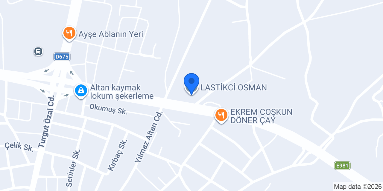 LASTİKCİ OSMAN konumu