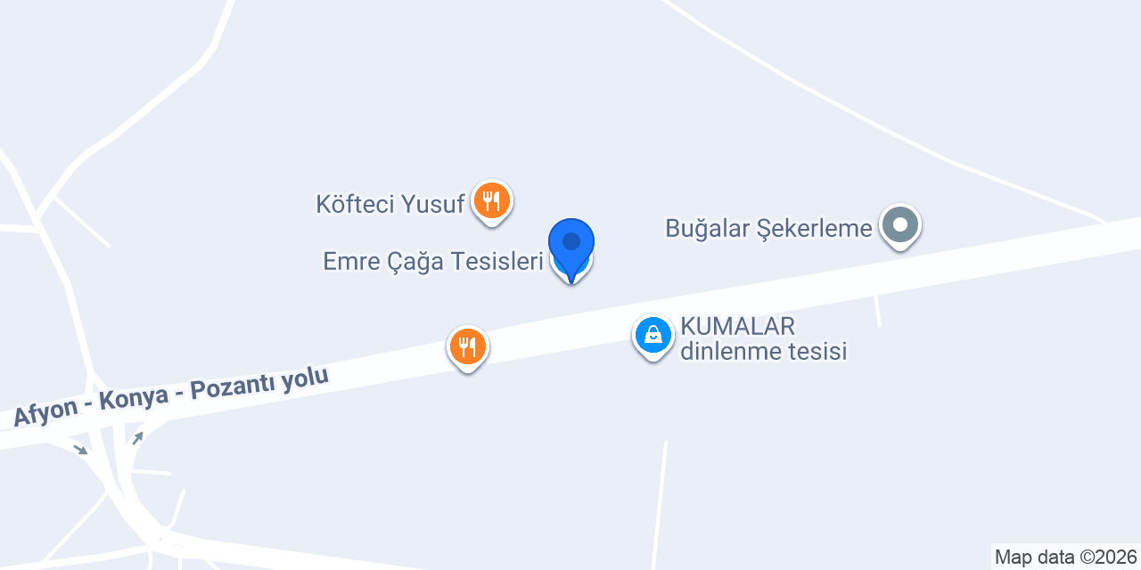 Emre Çağa Tesisleri konumu