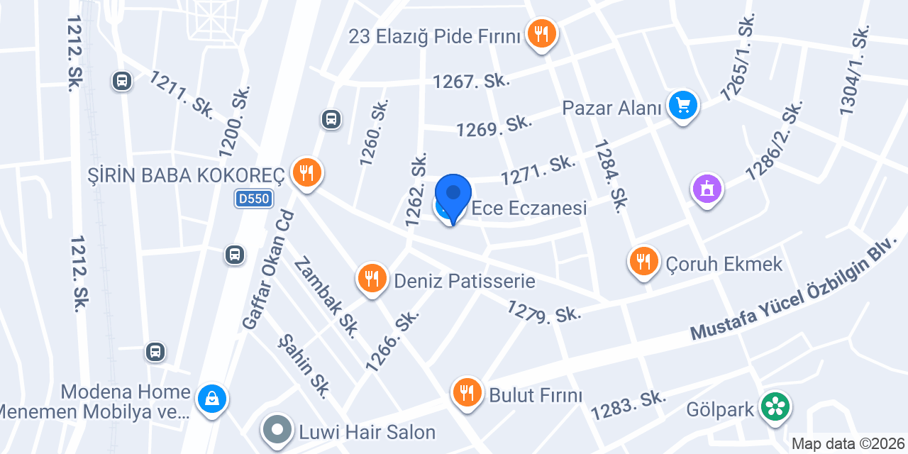 Polat Eczanesi konumu