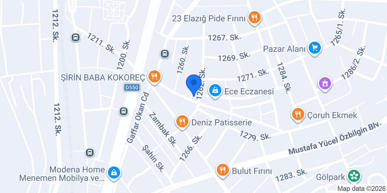 Mavi Büfe konumu
