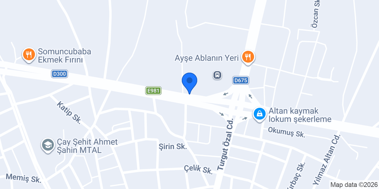 Çakaloğlu Mermer konumu
