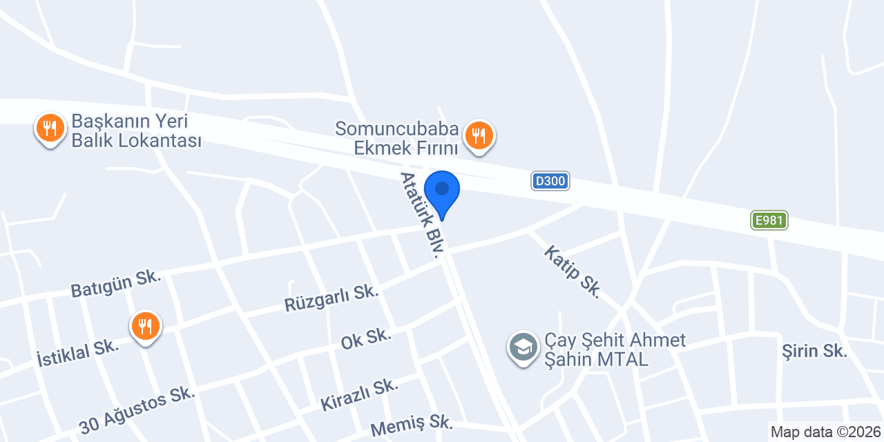 Hotoğlu Mermer konumu