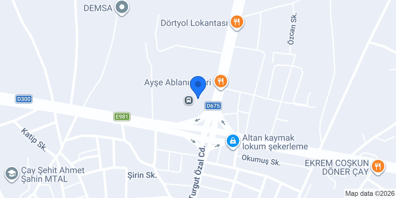Osmanli lokanta konumu