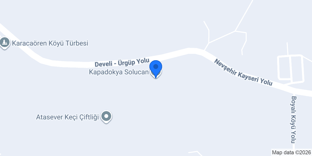 Kapadokya Solucan konumu