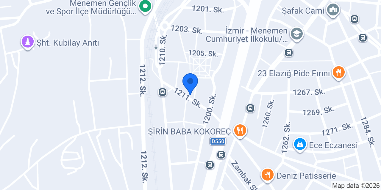 Devdez Rent A Car konumu