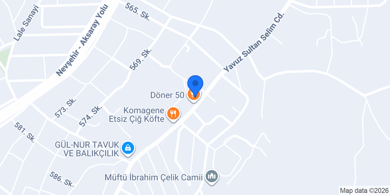 Başkınlar HAN ET konumu