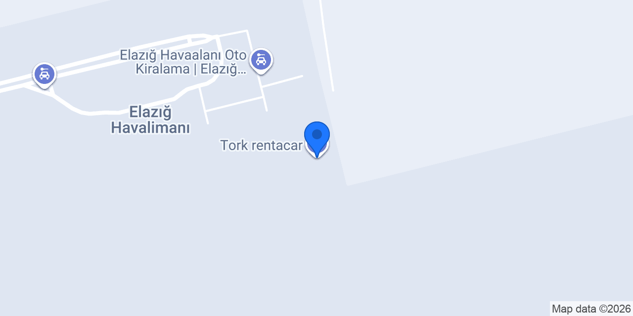 Tork rentacar konumu