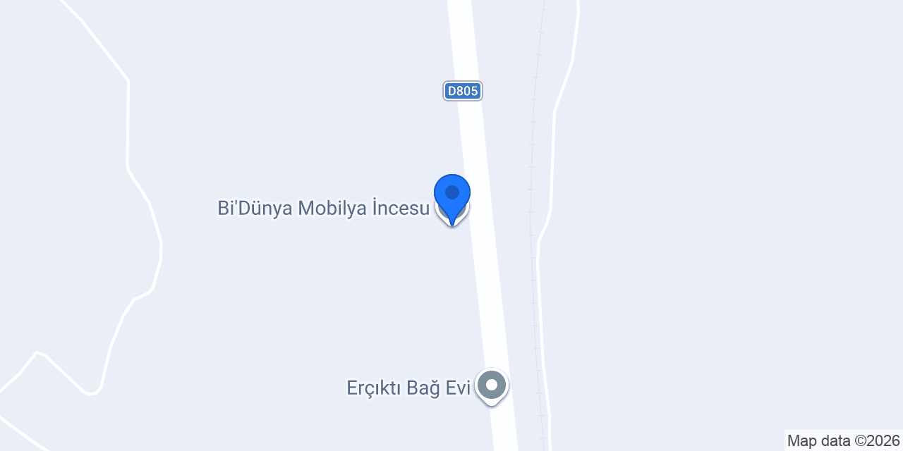 Bi'Dünya Mobilya İncesu konumu