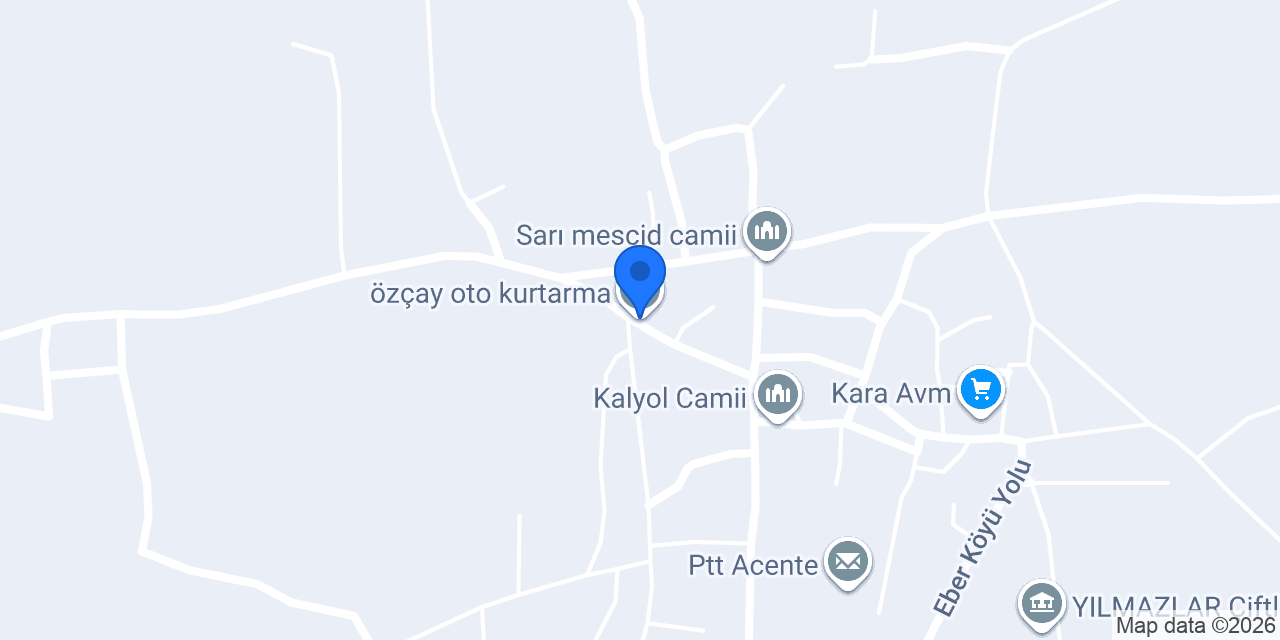 özçay oto kurtarma konumu