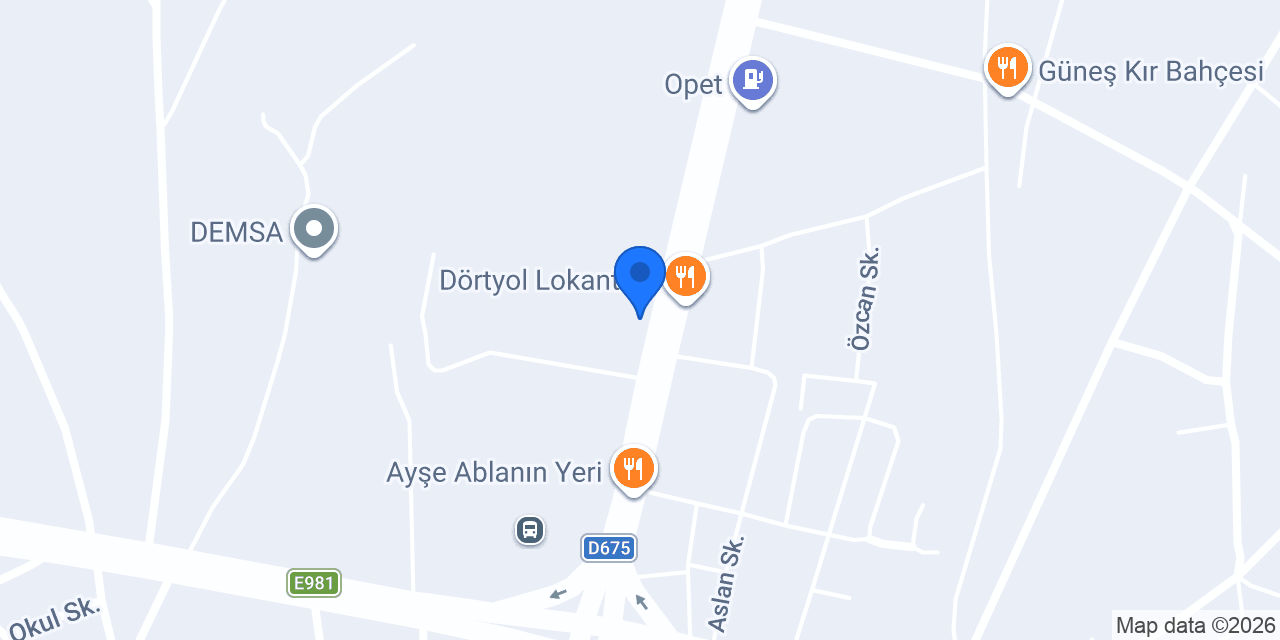 ATMACA LOKANTA MARKET konumu