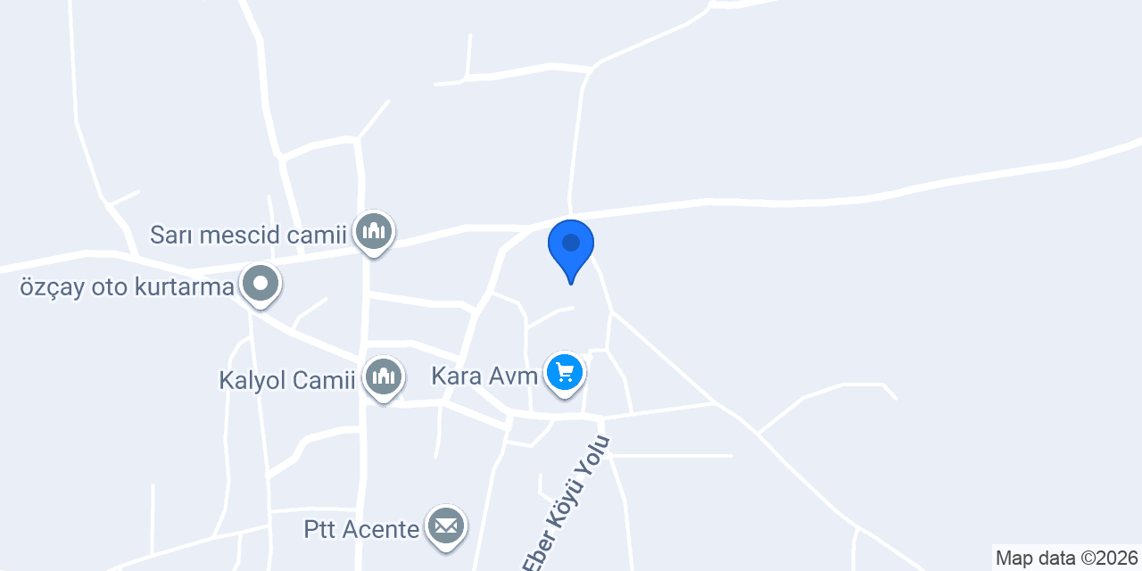 Eber Sağlık Evi konumu