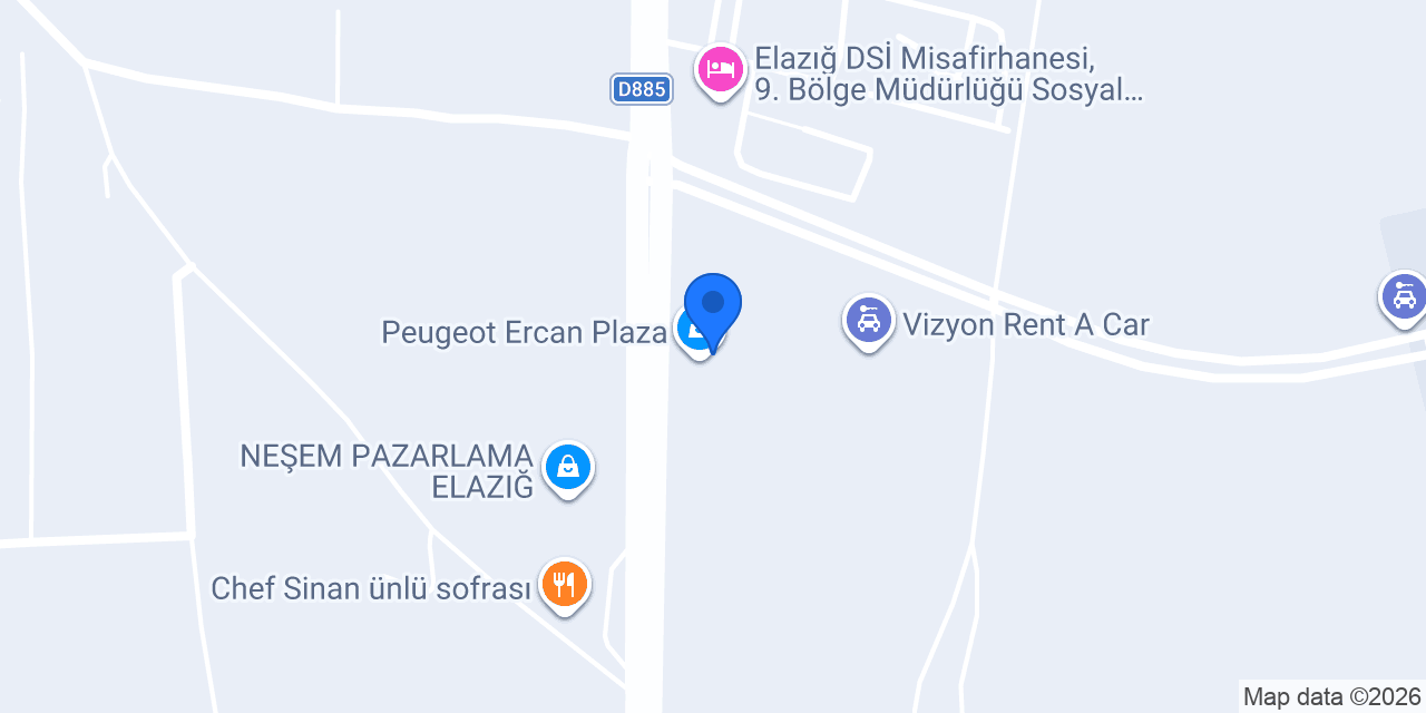 Ercan-Citroen konumu