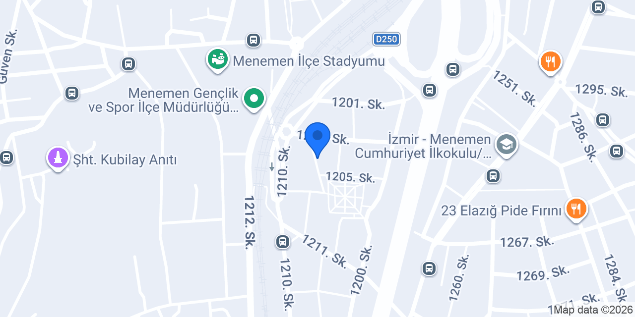 Özmen otomotiv konumu