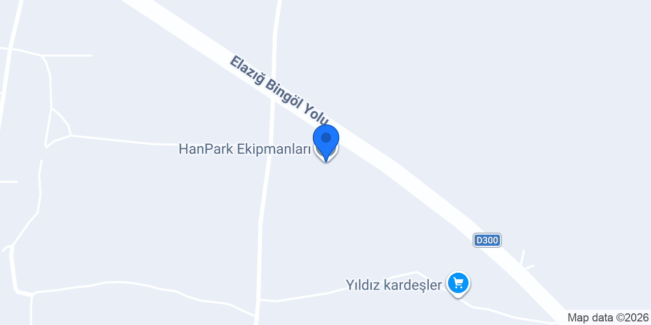 HanPark Ekipmanları konumu