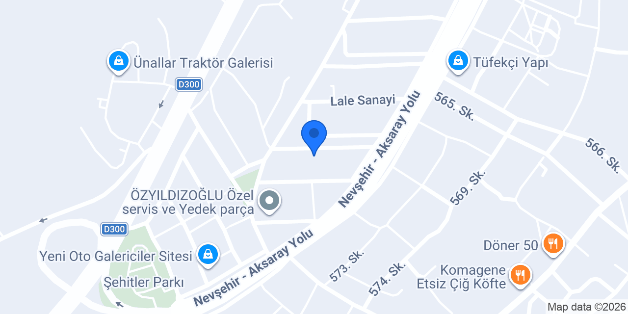 Dekor Mobilya konumu