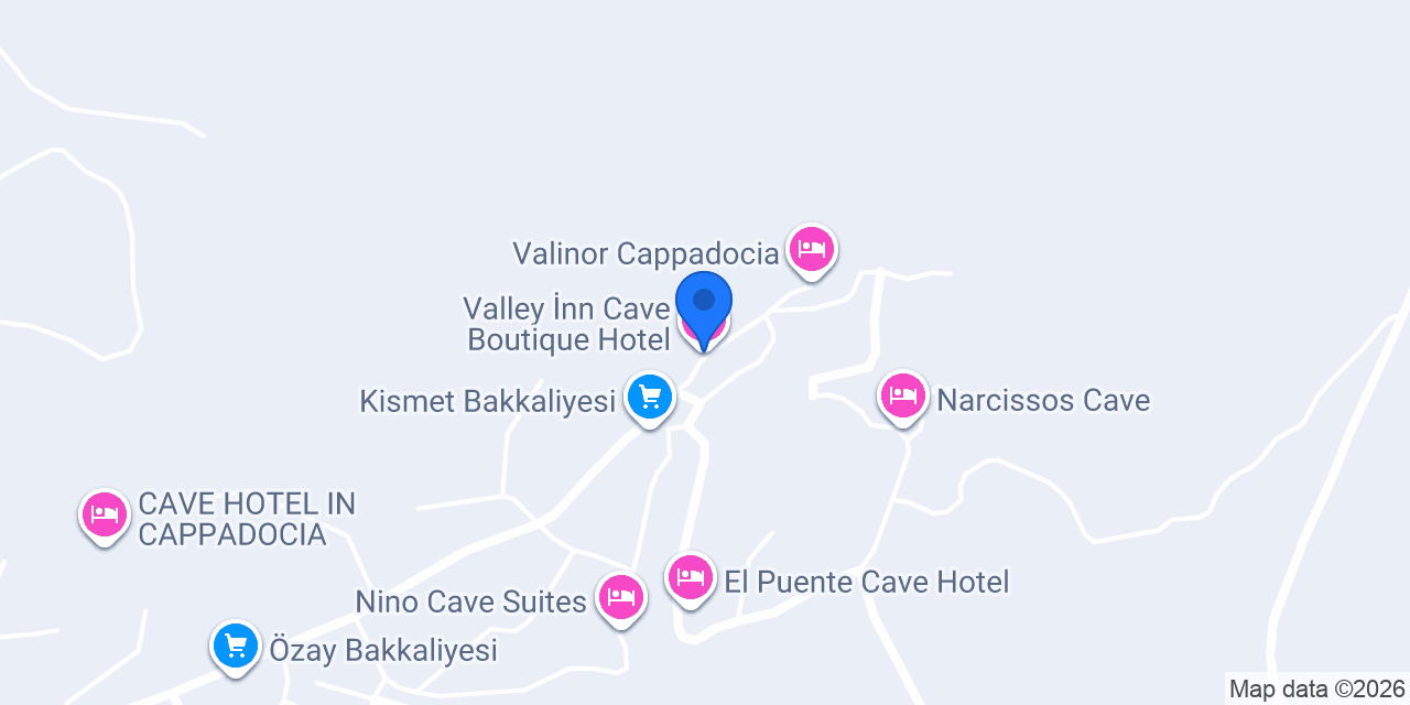 Valley İnn Cave Boutique Hotel konumu