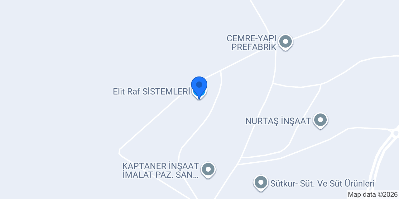 Elit Raf SİSTEMLERİ konumu