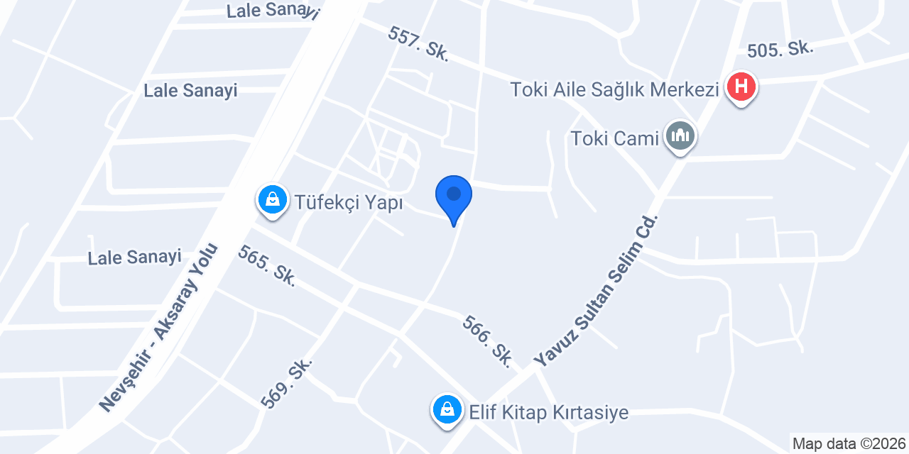 Hedef Mobilya ve Döşeme konumu