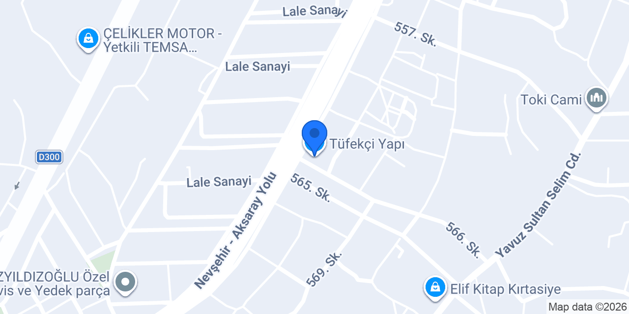Tüfekçi Yapı konumu