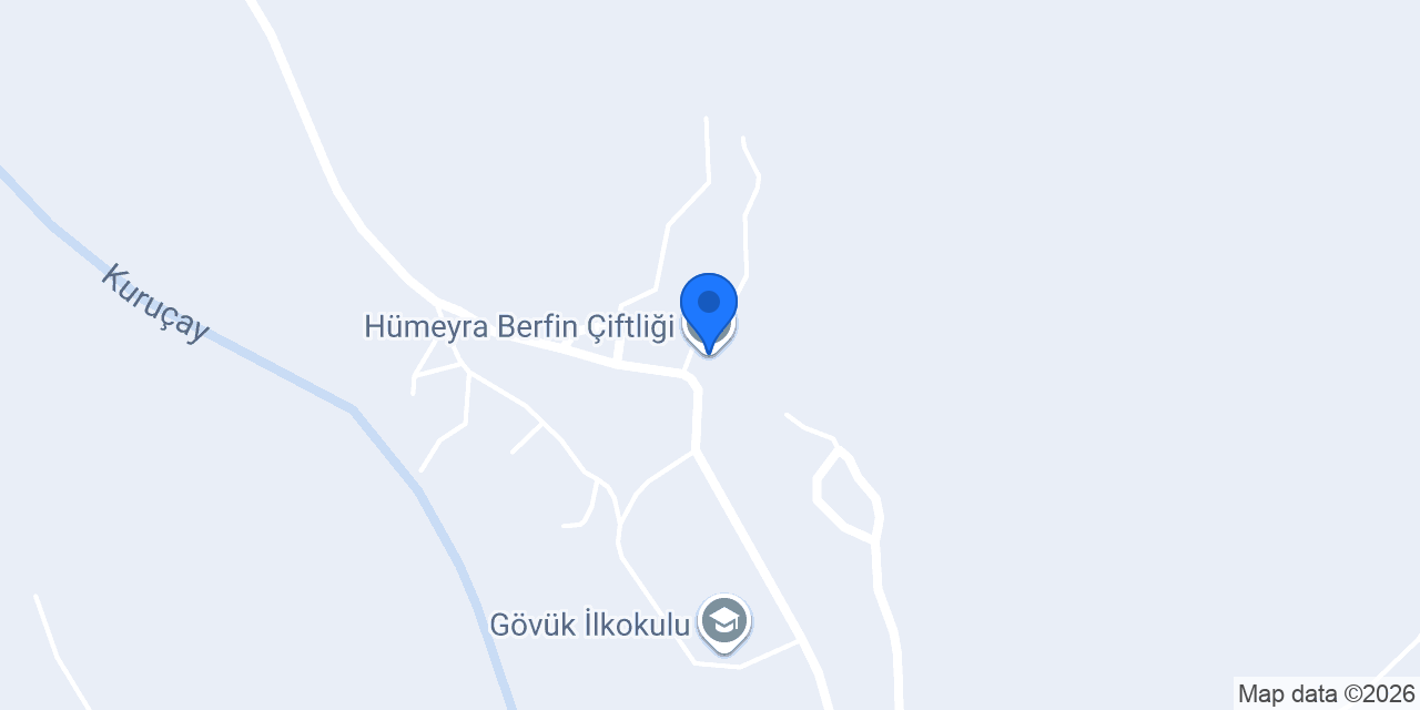 Hümeyra Berfin Çiftliği konumu