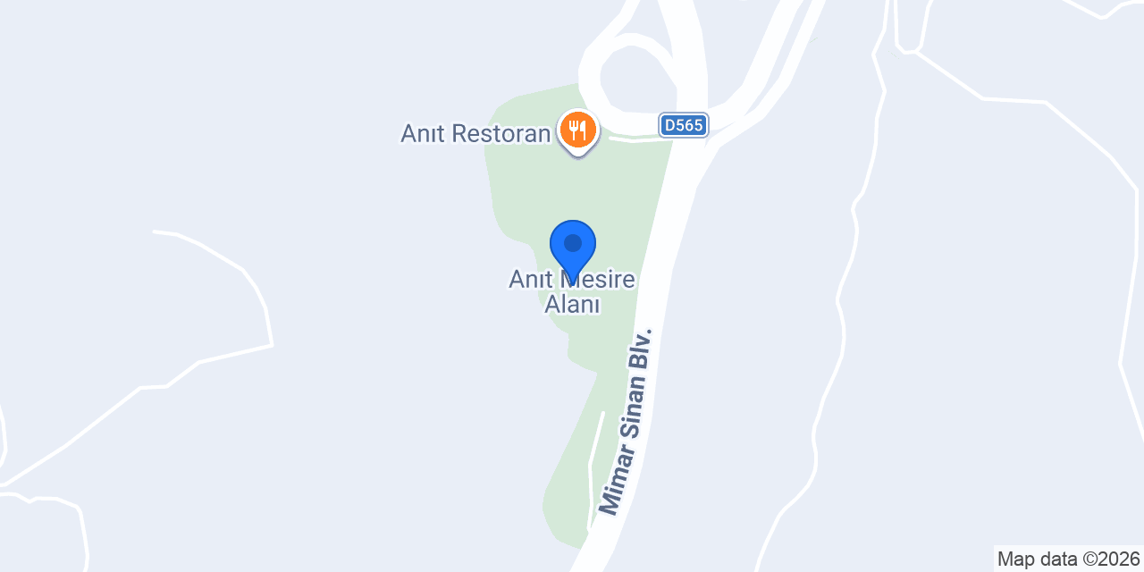Anıt Mesire Alanı konumu
