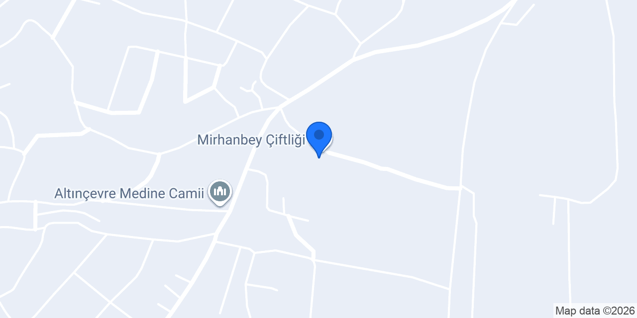 Mirhanbey Çiftliği konumu