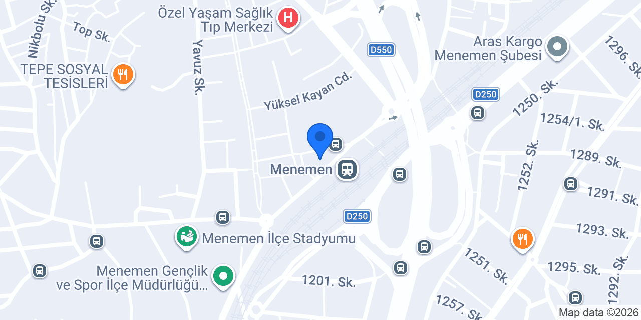 Kelebek Cafe konumu