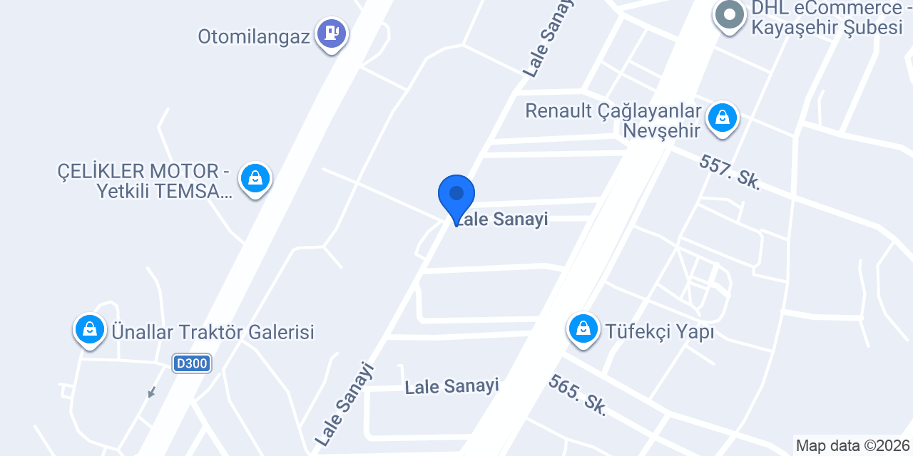 Kapadokya Mdf Sunta konumu