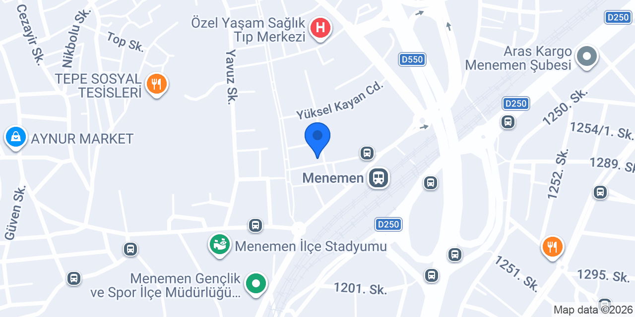 Gediz Sürücü Kursu konumu