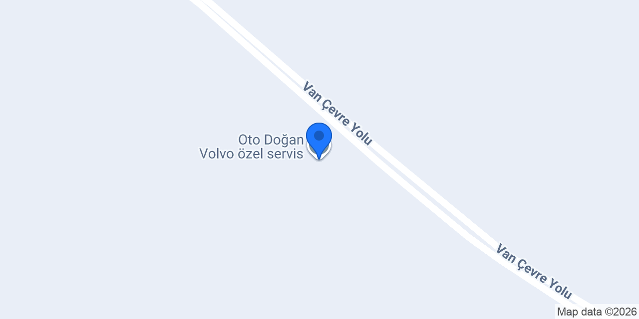 Oto Doğan Volvo özel servis konumu
