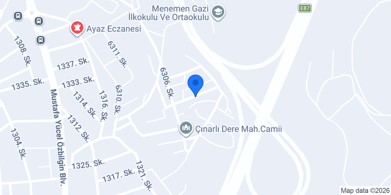 Çınar Odun Kömür İşletmeleri konumu