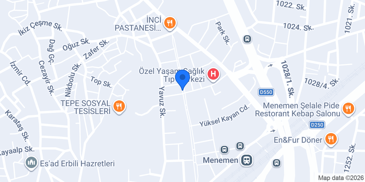 Altınbilek Eczanesi konumu